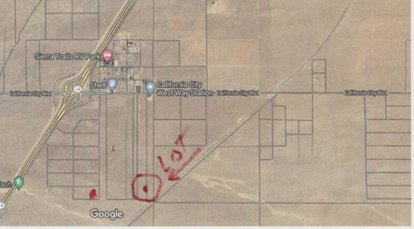 $14,000 / 108000ft2 - R-4 Zoned 2.5 ACRES FOR SALE (CALIFORNIA CITY)