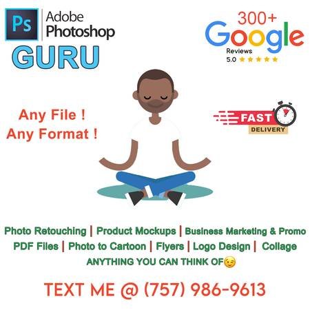 Photoshop Expert for Hire: Fast, Reliable, and Highly Rated on Google (Hermosa Beach)