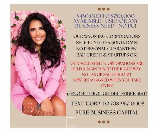 $450k - $750k+ Business Funding – No Credit Check! Use for Any Purpose (California)