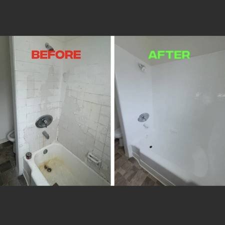 Affordable Bathtub &amp; Tile Reglazing – Transform Your Home Today! (Camarillo)