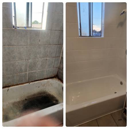 Affordable Bathtub &amp; Tile Reglazing – Transform Your Home Today! (San Fernando)