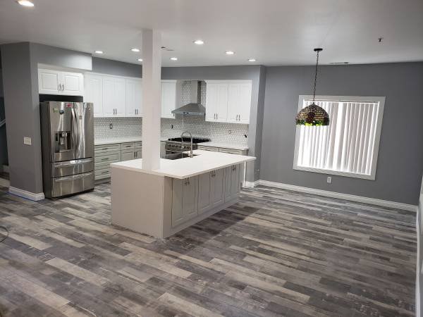 Kitchen Cabinet and Bathroom Remodeling, Flooring, Painting, and Electrical (Santa Monica, San Fernando Valley, LA County, Woodland Hills)
