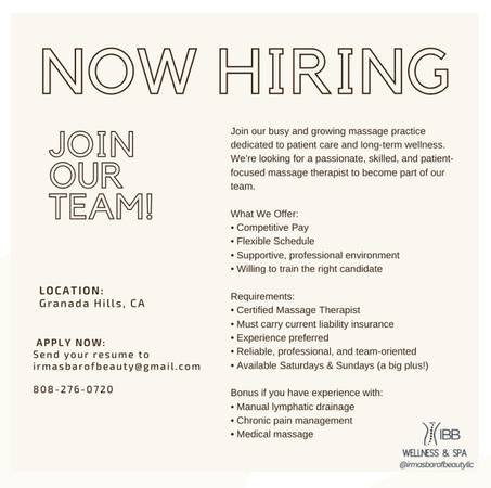 Certified Massage Therapist