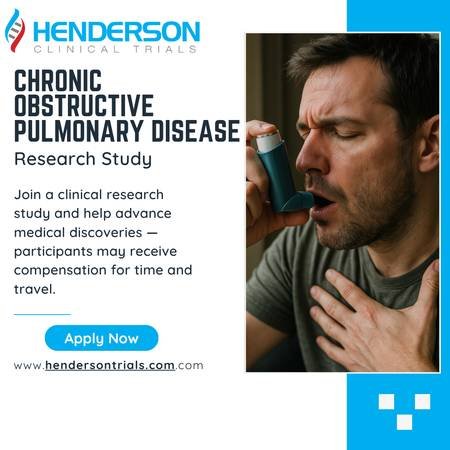 Paid for Participation in COPD Study in Henderson