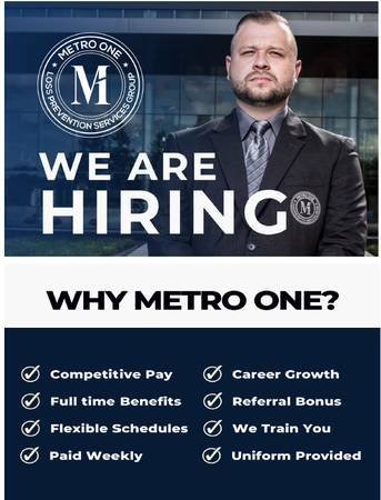 Hiring Event for Loss Prevention Officers (Los Angeles, CA)